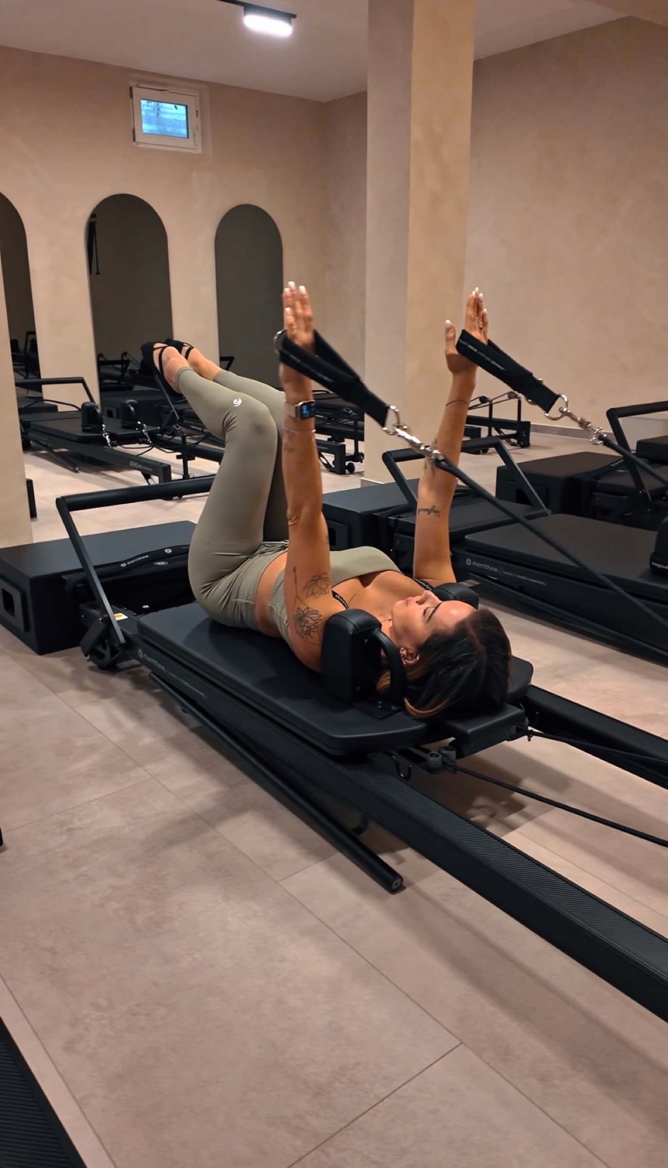 Wellbeing voucher — reformer session in the Move Daily studio